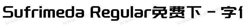 Sufrimeda Regular免费下字体转换